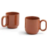 HAY DESIGN Sada 2 hrnků Barro "Natural" HAY