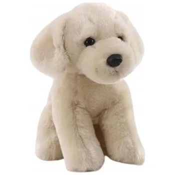 plyšák PLYŠOVÝ pes, 19 cm, Labrador, krémový Madej