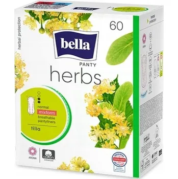 Menstruační vložka Intimky Bella Herbs Panty Tilia Normal 60 kusů