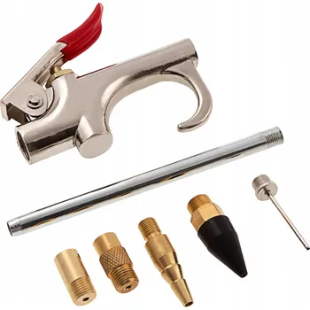 Příslušenství ke kompresoru Vzduchová pistole s 6 tryskami ke kompresoru