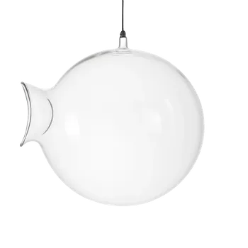 Skleněná koule s očkem lampion