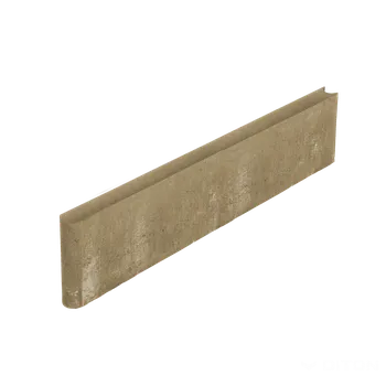 Zahradní obrubník Obrubník záhonový /100x20x5cm/ pískový s kulatým zámkem DITON (54ks/pal)