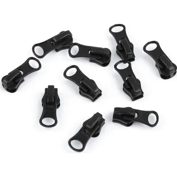 Zip Jezdec ke kostěným zipům No 3, barva 1 černá