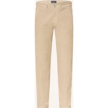 Pánské kalhoty Strokesman's Pánské Manšestrové Chino Kalhoty Slim Fit,...