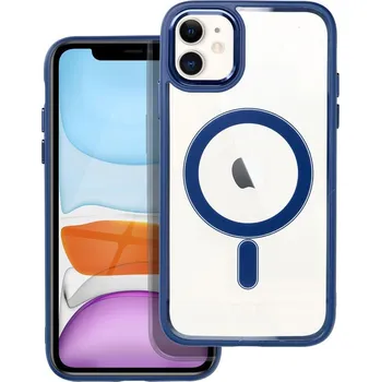 Pouzdro na mobilní telefon Pouzdro COLOR EDGE MAG COVER kompatibilní s MagSafe pro IPHONE 11 navy blue