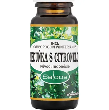 Vůně do bytu Saloos esenciální olej Meduňka s citronellou varianta: 10ml