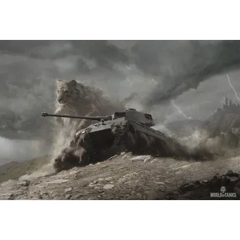 Plakát Plakát, Obraz - World of Tanks - Tiger II