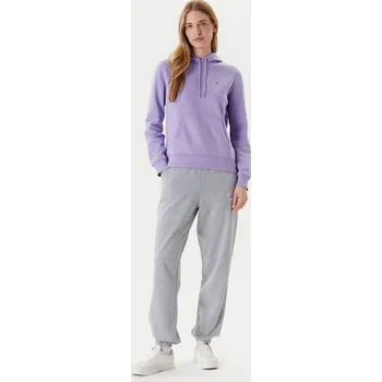 Dámská mikina Tommy Jeans Mikina Flag DW0DW19958 Fialová Regular Fit XS