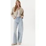 Tommy Jeans Jeansová bunda Flag DW0DW21431 Béžová Regular Fit S