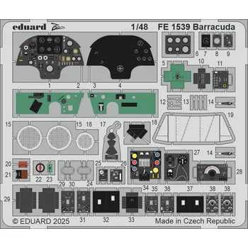 Plastikový model Eduard 1/48 Barracuda (TRUMPETER)