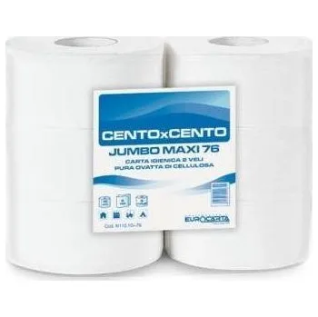 Toaletní papír Toaletní papír Cento JUMBO 280 2-vrstvá celulóza, průměr 28 cm návin 260 m