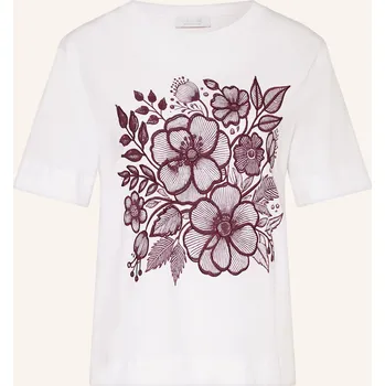 Dámské tričko Rich & Royal Dámské Tričko, bílá / tmavě červená, 40