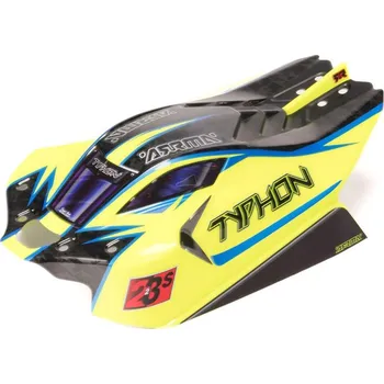 RC náhradní díl ARRMA Arrma karosérie bezsponková Typhon 1:8, žlutá/modrá
