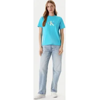 Oblečení a móda Calvin Klein Jeans T-Shirt Hero Classic LV047B865G Modrá Regular Fit M