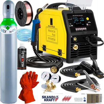 Svářečka Svářečka poloautomat MIG/MAG, MMA, TIG Magnum 20-200 A 230 V