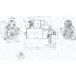Startér MAGNETI MARELLI 063721447010