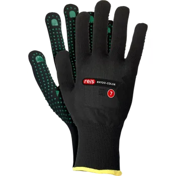 Pracovní rukavice Reis RNYDO-COLOR BZ rukavice Black 10