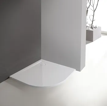 Sprchová vanička Sanplast Sprchová vanička čtvrtkruhová BP-M/SPACE, litý mramor, R550