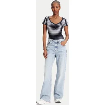 Pánské oblečení Tommy Jeans Jeansy Mia DW0DW21412 Modrá Relaxed Fit 26_32