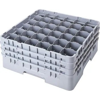 Příslušenství pro myčku Cambro Koš Camrack 36 pozic, výška sklenice 17,4 cm - Bílá