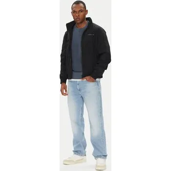 Pánská bunda Tommy Jeans Bunda pro přechodné období Essential DM0DM21667 Černá Regular Fit M