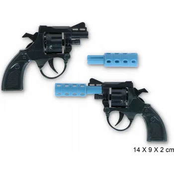 Dětská zbraň PISTOLE NA KAPSLÍKY ZVUK DÝM