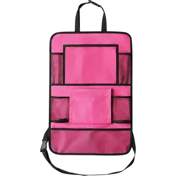 Organizér do auta Organizér do auta na přední sedadla s přihrádkami růžový