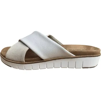 Dámské pantofle Apache Romi 1215 dámské kožené nazouváky béžová Barva: Béžová, Velikost: 40