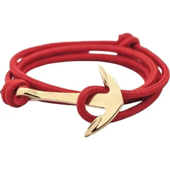 Náramek Gaira® Náramek Kotva 3071, Barva červená