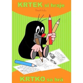 omalovánky Akim Omalovánky s aktivitami A4 Krtek si hraje (Krteček)