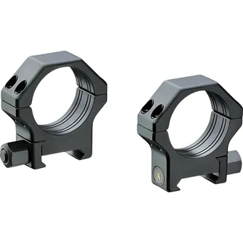 Puškohled Contessa Kroužky ocelové, 30 mm, výška 8 mm, Picatinny, černé