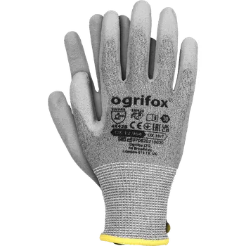 Pracovní rukavice Ogrifox OX-HIIT rukavice Grey 7-10