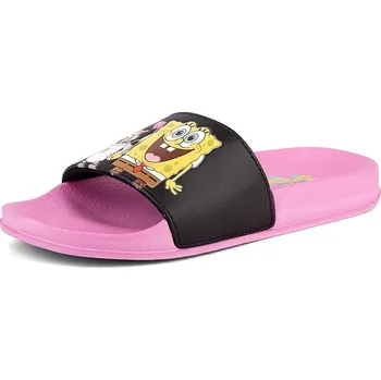 Dětské pantofle Coqui Stepy 1083 Pink/Black Velikost: 30