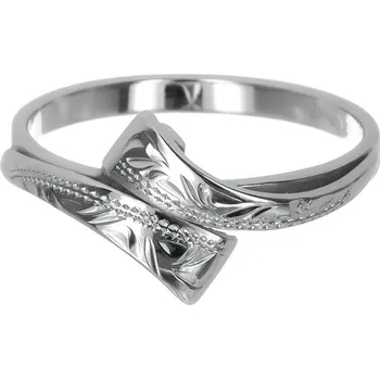 Prsten Argento 72828 Stříbrný prsten - s ručním gravírem | Velikost prstenu: 53mm