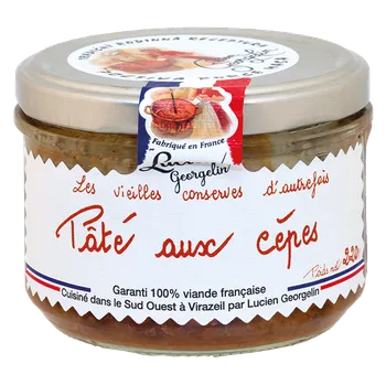 Hotové jídlo Lucien Georgelin - Terina s hříbky 220g