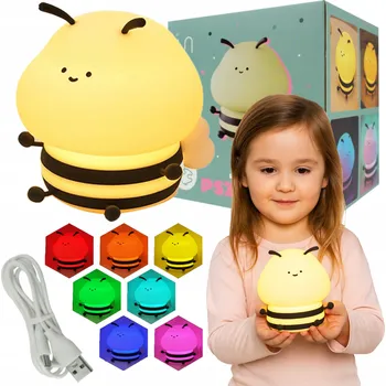 Lampička Noční lampa Ecolight žlutá