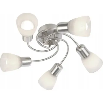 Kulatý Stropní Svítidlo Reality 45 x 45 cm bílá, šedá