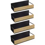 Sada magnetických polic ZOBER TYP 1 - hnědá - SLEVA 3% s kodem radost25