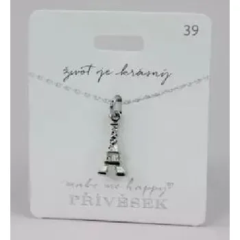 Šperk Přívěsek MAKE ME HAPPY 39 Eiffelovka - Happy Spirit