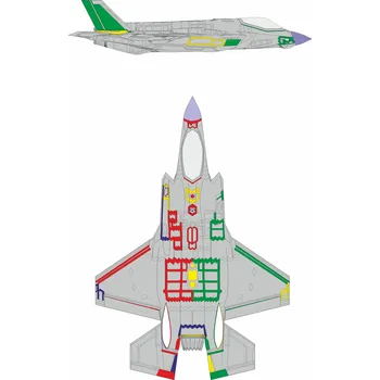 Plastikový model Eduard 1/72 F-35A RAM coating early (REVELL)