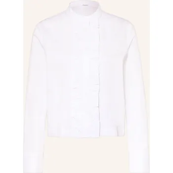 Darling Harbour Dámská Halenka S Volánky, bílá, 44