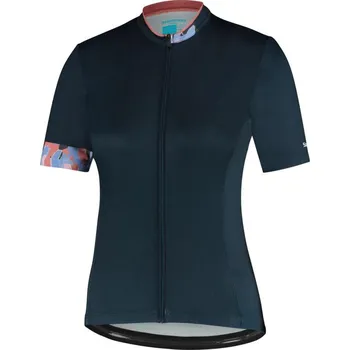 cyklistický dres SHIMANO Cyklistický dres s krátkým rukávem - MIZUKI - šedá