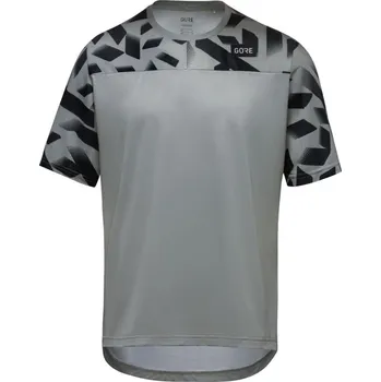 cyklistický dres GORE Cyklistické triko s krátkým rukávem - TRAILKPR - šedá