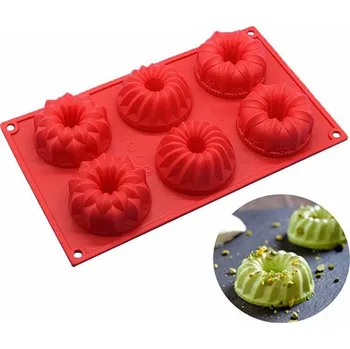 Forma na pečení Silikonová forma na mini bábovky 30x17cm - Cakesicq