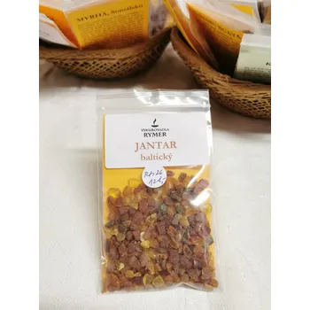 Vonná tyčinka vykuřovadlo Jantar baltický, 20 g /Rymer/