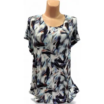 Dámská tunika Top na léto EVA, Barva Jako na obrázku, Velikost 40 - na zakázku, Materiál 96% Viskoza 4% Lycra