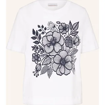 Dámské tričko Rich & Royal Dámské Tričko, bílá / tmavě modrá, 36