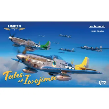 Plastikový model Eduard 1/72 P-51D "Tales of Iwojima" - Dual combo (Limited edition)