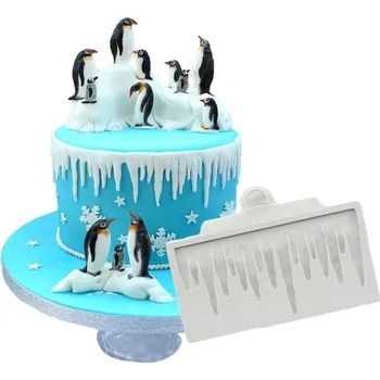 Forma na pečení Silikonová formička rampouchy 10,5x5,5cm - Cakesicq