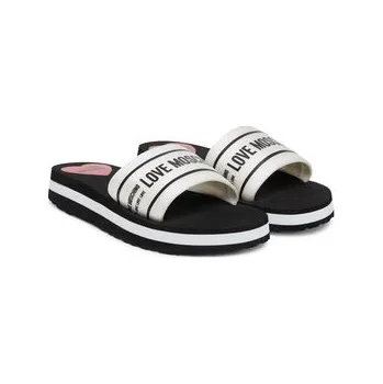 Dámské pantofle Nazouváky LOVE MOSCHINO JA28334G0MIX6100 Bílá 38